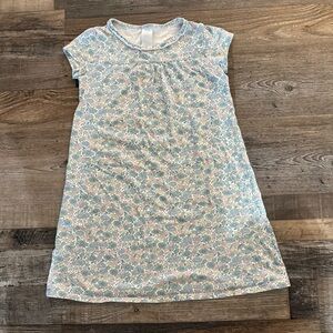Mini Boden Floral Short Sleeve Dress 6/7